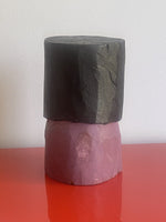 JM Poirier Outsider Folk Art Head Painted Wood Carving Nova Scotia Quebec Canada