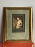 Casba Markus “Athena Dreams” Embellished Wood (?) Fine Art Giclée Print Framed