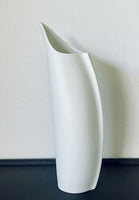 LINO SABATTINI for Rosenthal Large 10” Penguin Vase White Retro 80s Vintage EUC