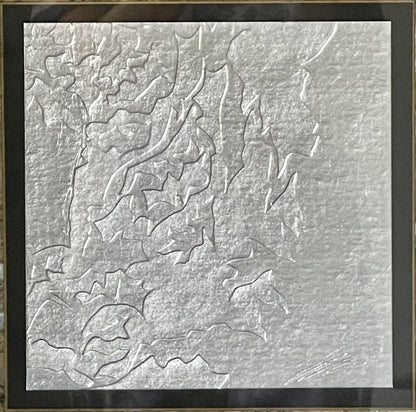 Postmodern Op Art Mixed Media Foil by John Butler Signed & Numbered 70s 80s Era