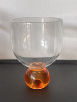 8 Postmodern 80s 90s 00s Era Plastic Goblets w/ Geometric Bases for Water Wine