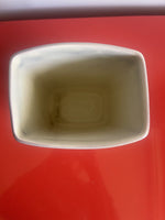1986 Funky Postmodern HARRIS + STYLES Porcelain Studio Pottery Vase 8” Tall MOD