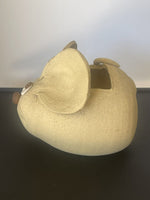 Vintage Kitsch Adorable Mouse Planter Cache Pot Ceramic 1960s 1970s Unmarked EUC