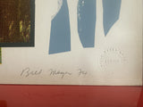 Bill Meyer Australia 1977 Fine Art Print “And God Saw The Light” 15/35 Bicycle