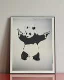 Banksy Pandamonium 2020 Fine Art Licensed Reproduction by Star Editions UK 11x14