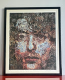 Surrealist Art Dali-esque Lithograph Cats Jimmy Page Led Zeppelin Eric Montoya
