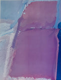 James Byrd Abstract Impressionist Fine Art Print Framed 24.5” x 30” Postmodern