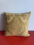 Elegant Vintage Custom Handmade 18”  Wool Needlepoint Pillow European Chateau