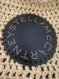 STELLA MCCARTNEY Woven Raffia Logo Tote Bag w/ Crossbody Strap Italy $1250 MSRP