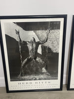 Herb Ritts Framed 1980s UK Exhibition Poster Hamilton Gallery Iconic Photography