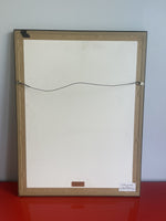 Pen & Ink Drawing Signed Luis Valdez Ibiza 1976 Minimalist Art Modernism Spain