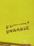 Vic Donahue “PIMA” Western Illustration Art American Indian on Horseback Cowboy