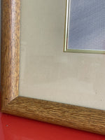 RARE Giuseppe Reichmuth Dinosaur on Autobahn 1980s Framed Hyperrealism Fantasy