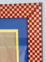 MOD Cupcakes Mixed Media Pop Art Painting Thiebaud Vibes 80s 90s AWESOME FRAME