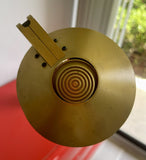 Sonneman “Feather” Gold Modernist Kovacs Desk Lamp ICONIC 1987 Industrial Design