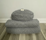 Brentwood Home Crystal Cove Yoga Cushion 3 Pc Set $250 MSRP Gently Used Exc Cond