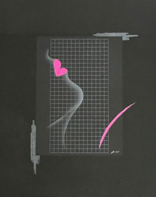 80s Memphis Milano Style Graphic Postmodern New Wave Pop Art Print 23” x 27” #10