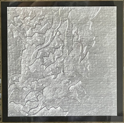 Postmodern Op Art Mixed Media Foil by John Butler Signed & Numbered 70s 80s Era1