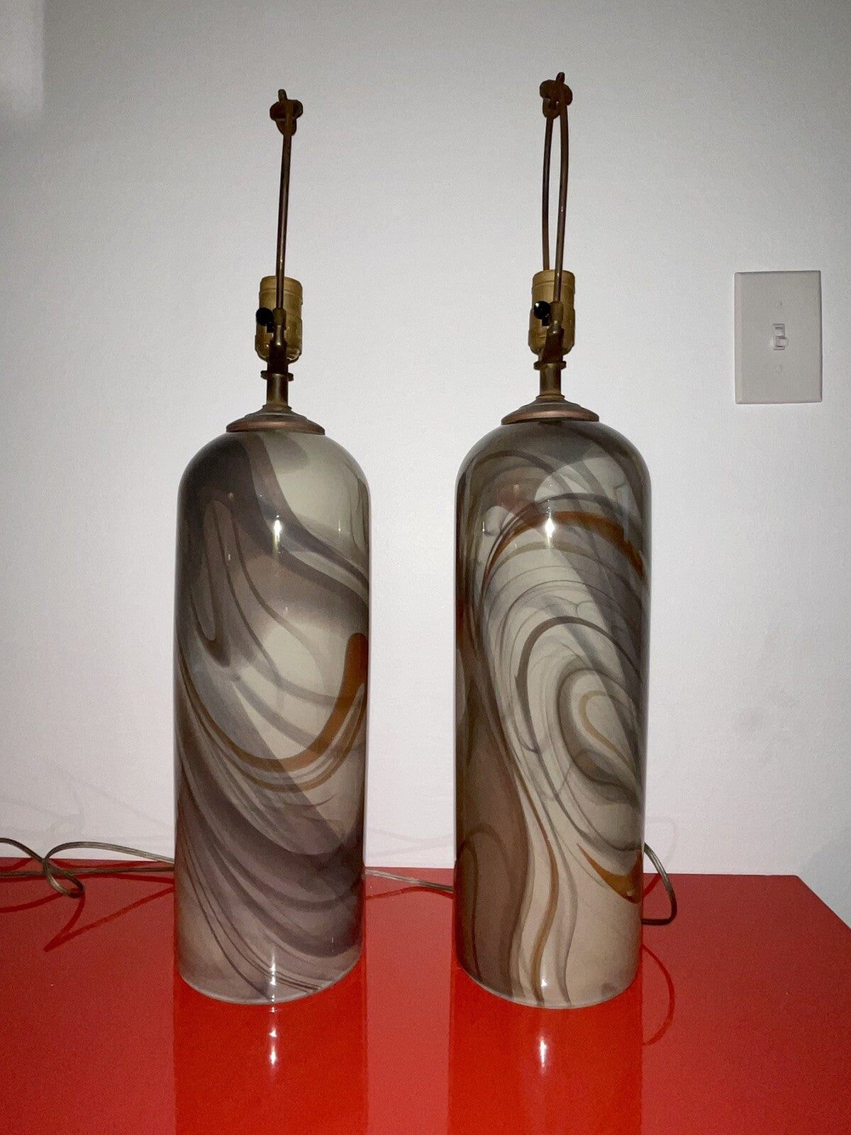 GLASSLIGHT STUDIOS 80s Art Glass Table Lamps - Candace & Joel Bless Pennsylvania2