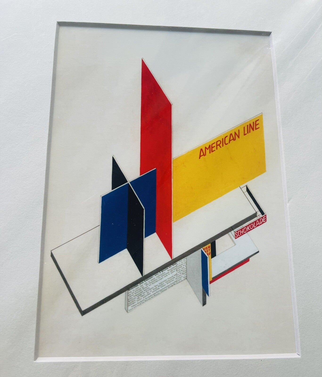Bauhaus Art Deco Mini Print Collection (6) 8” x 10” Postmodern Memphis Design1