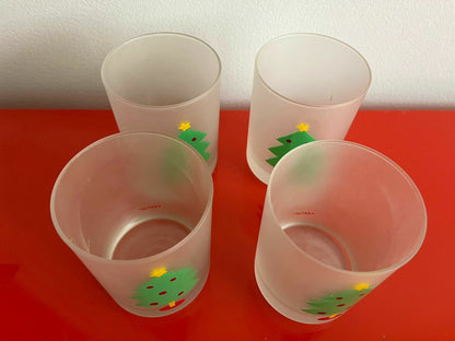 KATJA Christmas Glasses Set Of 4 Retro 80s 90s Graphic Memphis Design Postmodern7