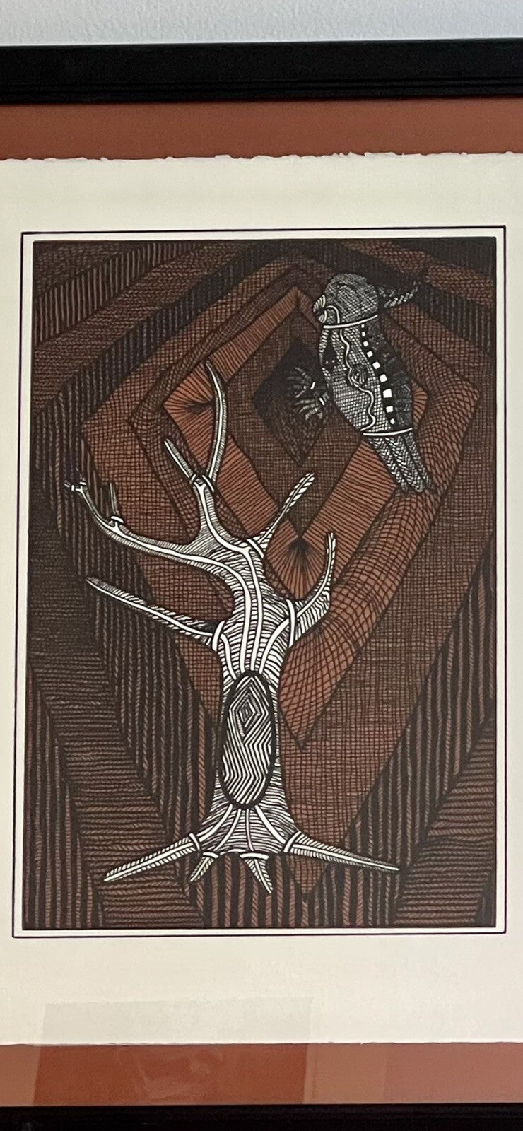 BIGGIBILLA Aboriginal Australia Indigenous Fine Art Diptych Print 1990 41/751