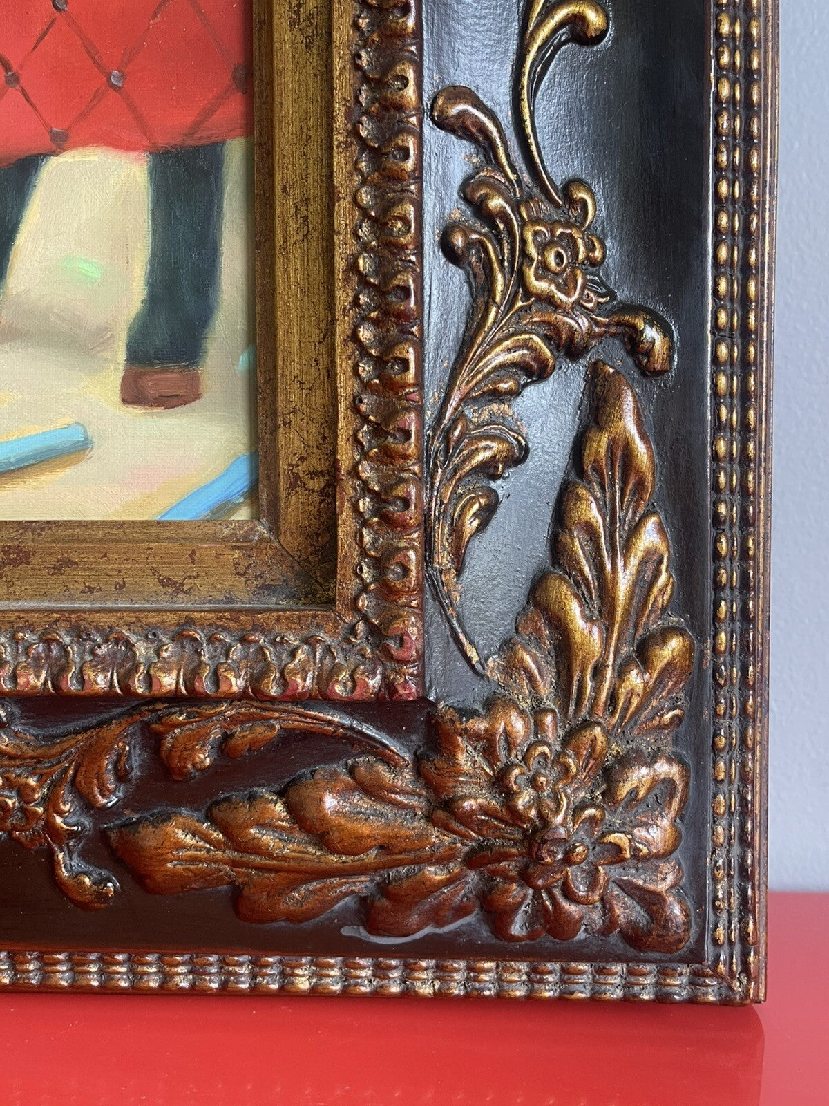After Fernando Botero “Lefty & Gang” Ornately Framed Iconic Canvas Reproduction5