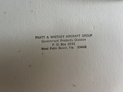 Vintage F-16 Fighting Falcon Photograph 25 X 21 Pratt And Whitney Offices2