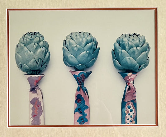 Artichokes With Neckties 90s 00s Postmodernism Graphic Art Weird Anthropomorphic0