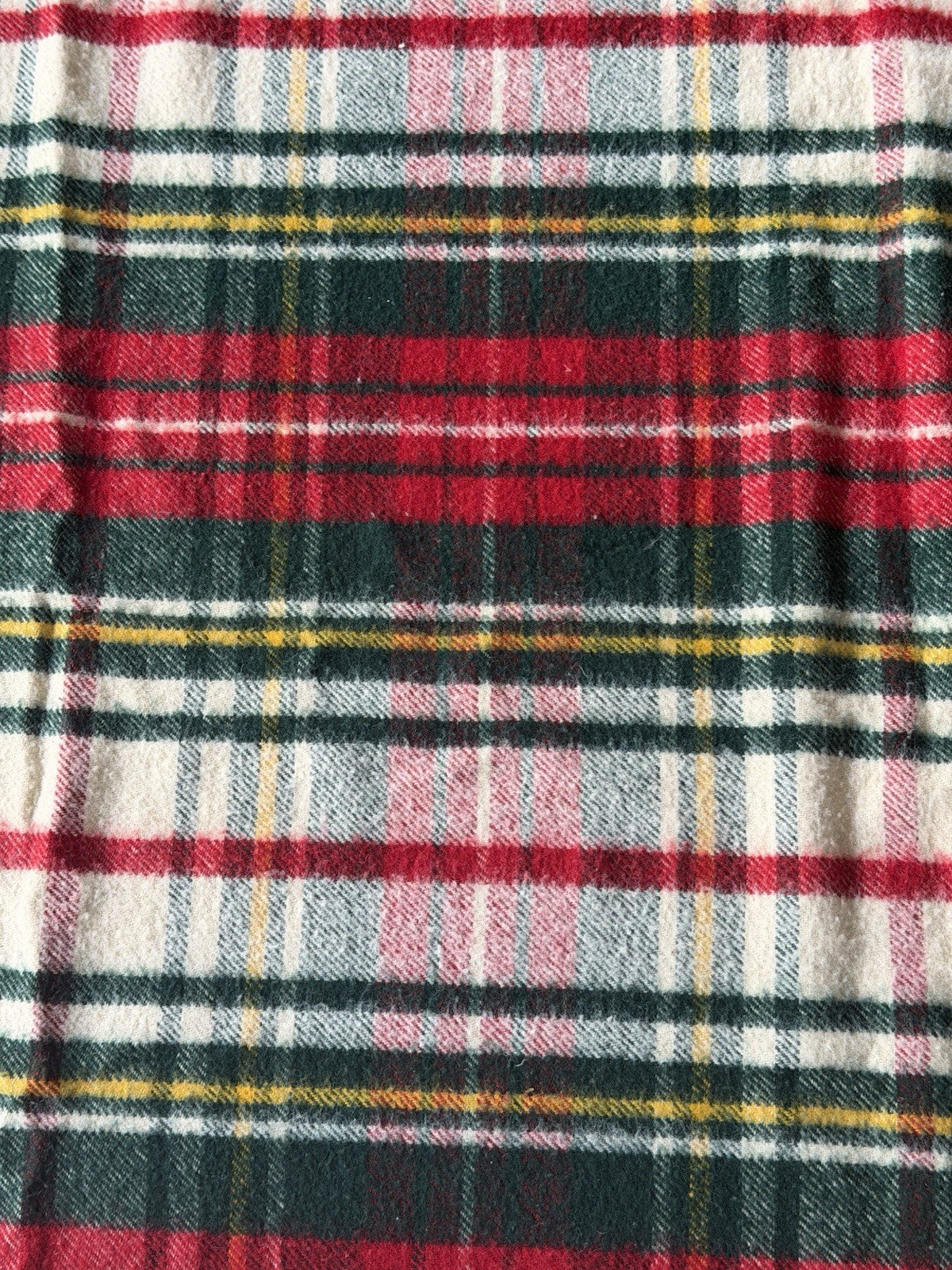 Early LL Bean Classic Plaid Wool Blanket 60 x 85 Twin Full Iconic Maine Cottage0