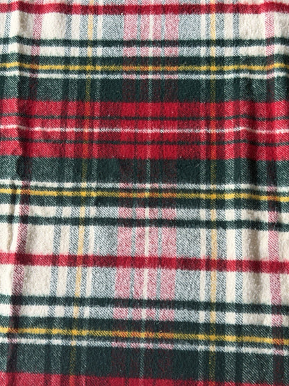 Early LL Bean Classic Plaid Wool Blanket 60 x 85 Twin Full Iconic Maine Cottage0