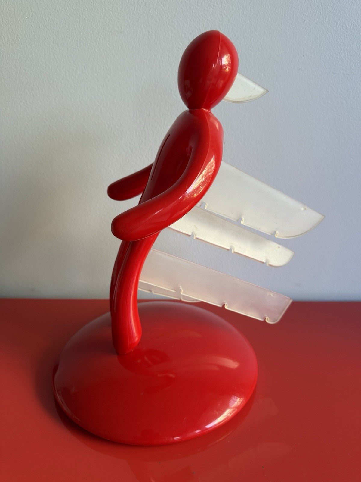 Raffaele Iannello Voodoo Red Kitchen Knife Block 2000s Postmodernism Whimsy2