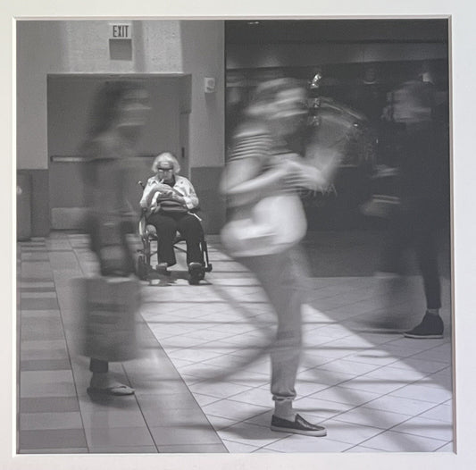 Orig Fine Art Photograph Arbus Erwitt Maier Photojournalism Framed 23” Square0