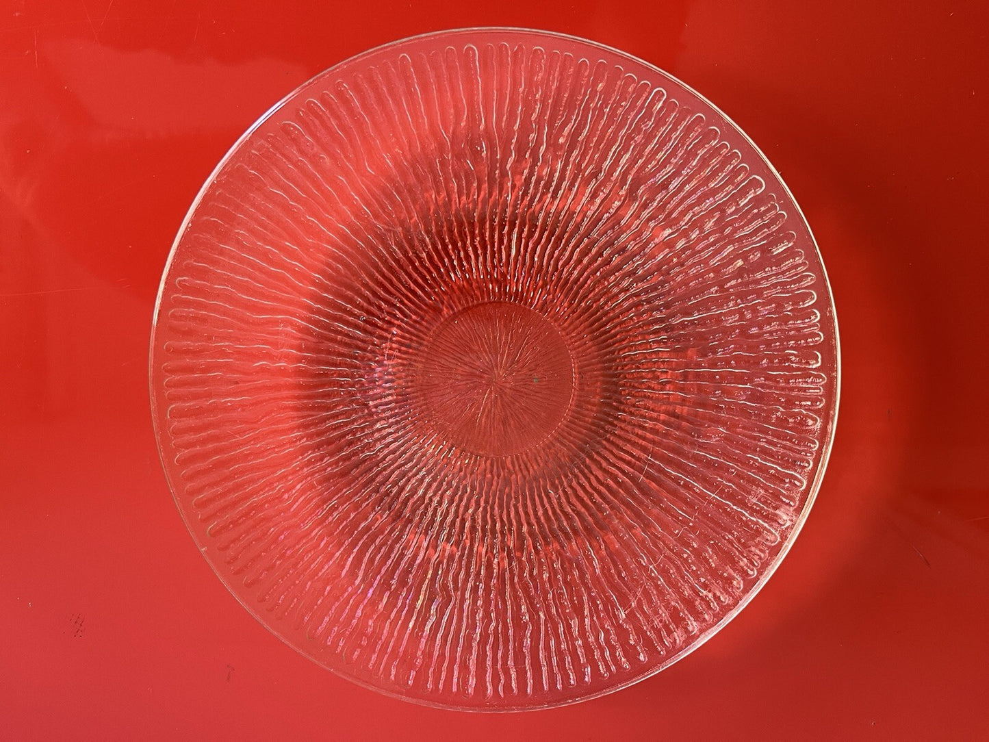 Iittala Aslak 7” Glass Bread Salad Plates Tapio Wirkkala MCM Modernist Lot of 104