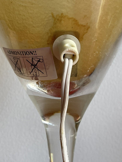 Martini Glass Cocktail Bar Lamp Kitsch Tiki Barware 12” Retro 90s Novelty Light5