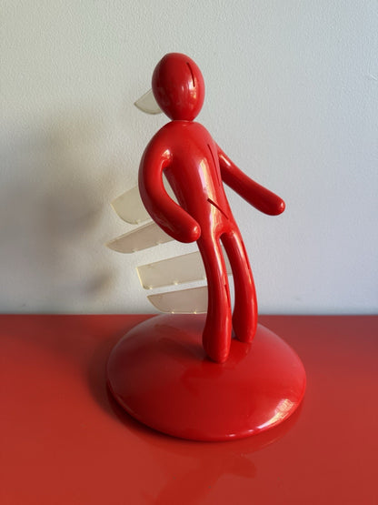 Raffaele Iannello Voodoo Red Kitchen Knife Block 2000s Postmodernism Whimsy0