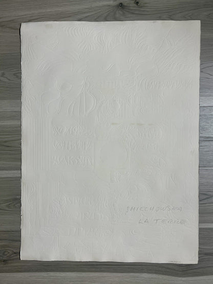 Krystyna SMIECHOWSKA Intaglio Etching Polish Modernism Abstract Signed5