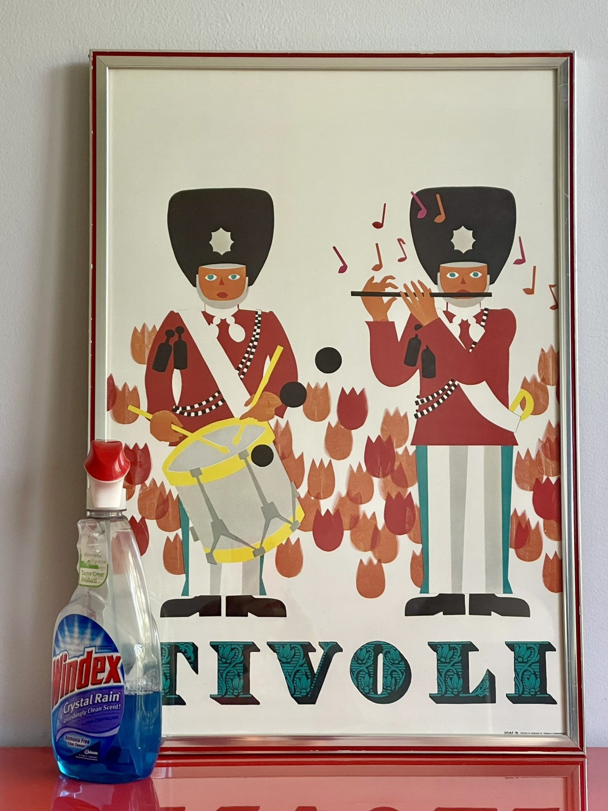 Tivoli Gardens Denmark Travel Poster 1965 SOLDIER GUARDS Flute & Drum Copenhagen3