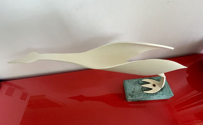 Abstract Beach Bird Outsider Art PVC Pipe OOAK Unique Kinetic Garden Statuary3