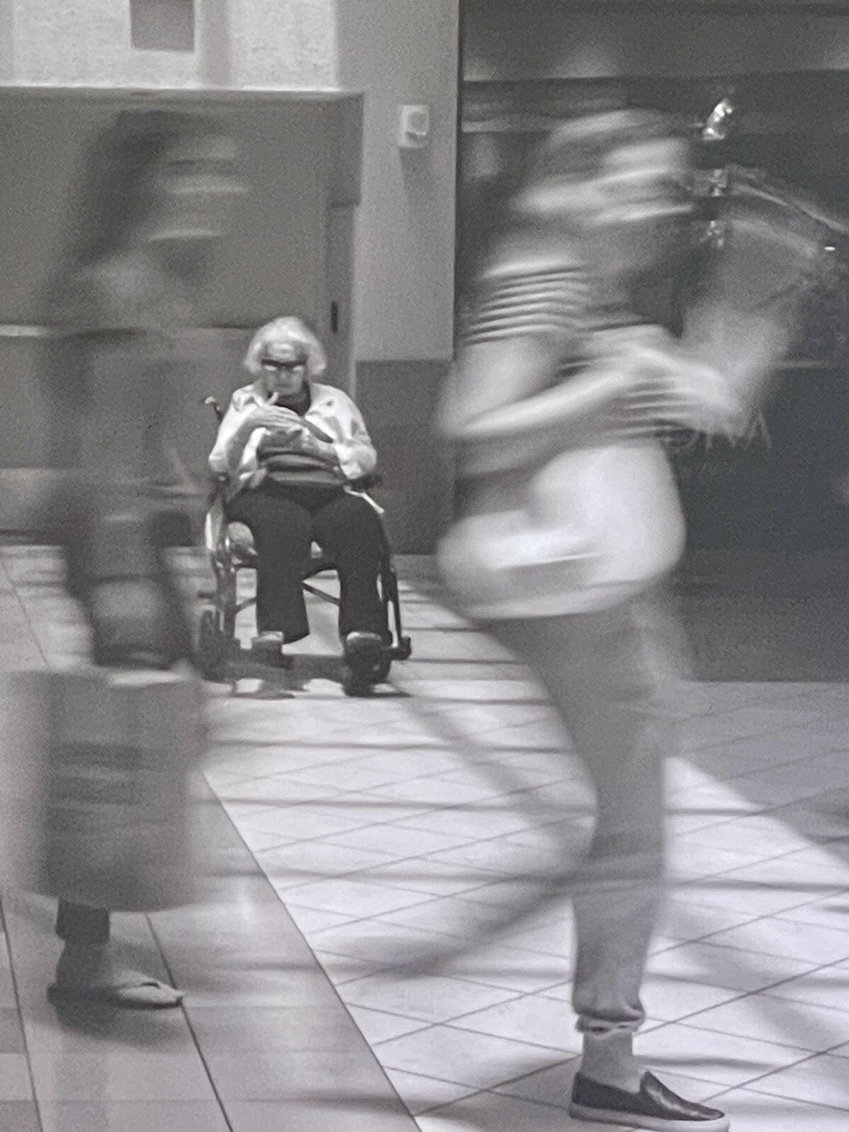 Orig Fine Art Photograph Arbus Erwitt Maier Photojournalism Framed 23” Square2