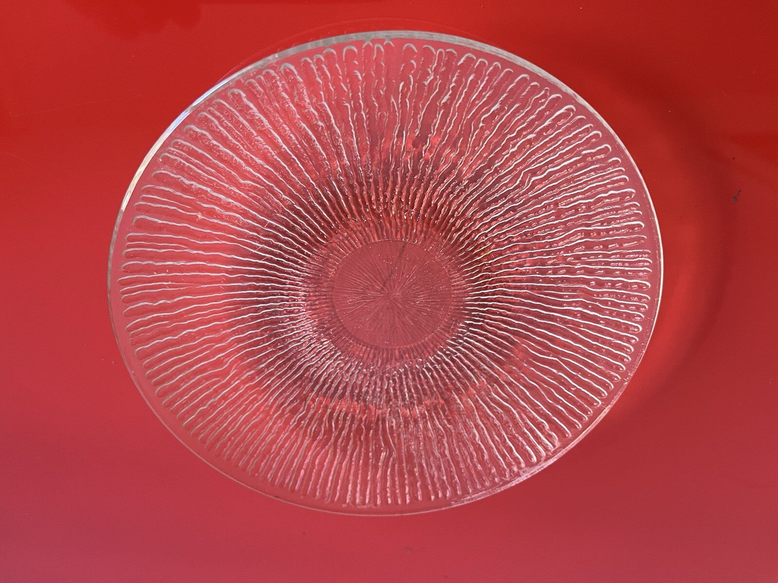 Iittala Aslak 7” Glass Bread Salad Plates Tapio Wirkkala MCM Modernist Lot of 106