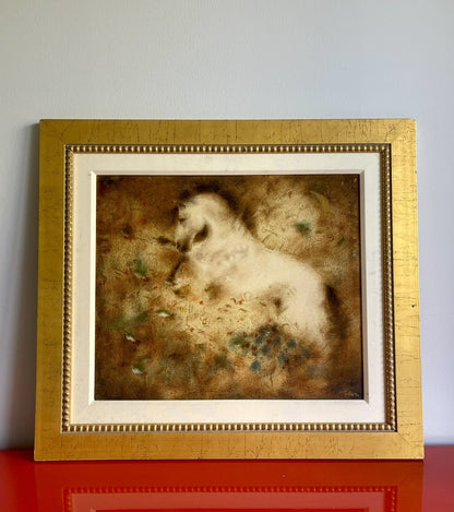 Janet Treby Dancing Spirit Abstract Horse Fine Art Canvas Giclee Ltd Ed 149/1500