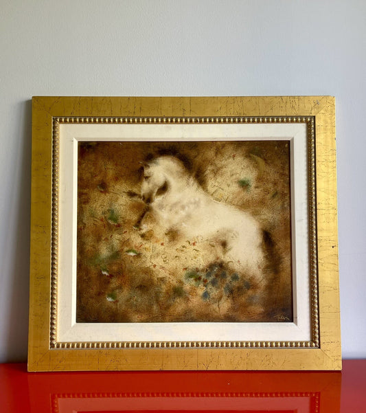 Janet Treby Dancing Spirit Abstract Horse Fine Art Canvas Giclee Ltd Ed 149/1500