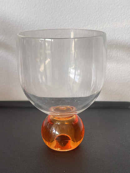 8 Postmodern 80s 90s 00s Era Plastic Goblets w/ Geometric Bases for Water Wine2