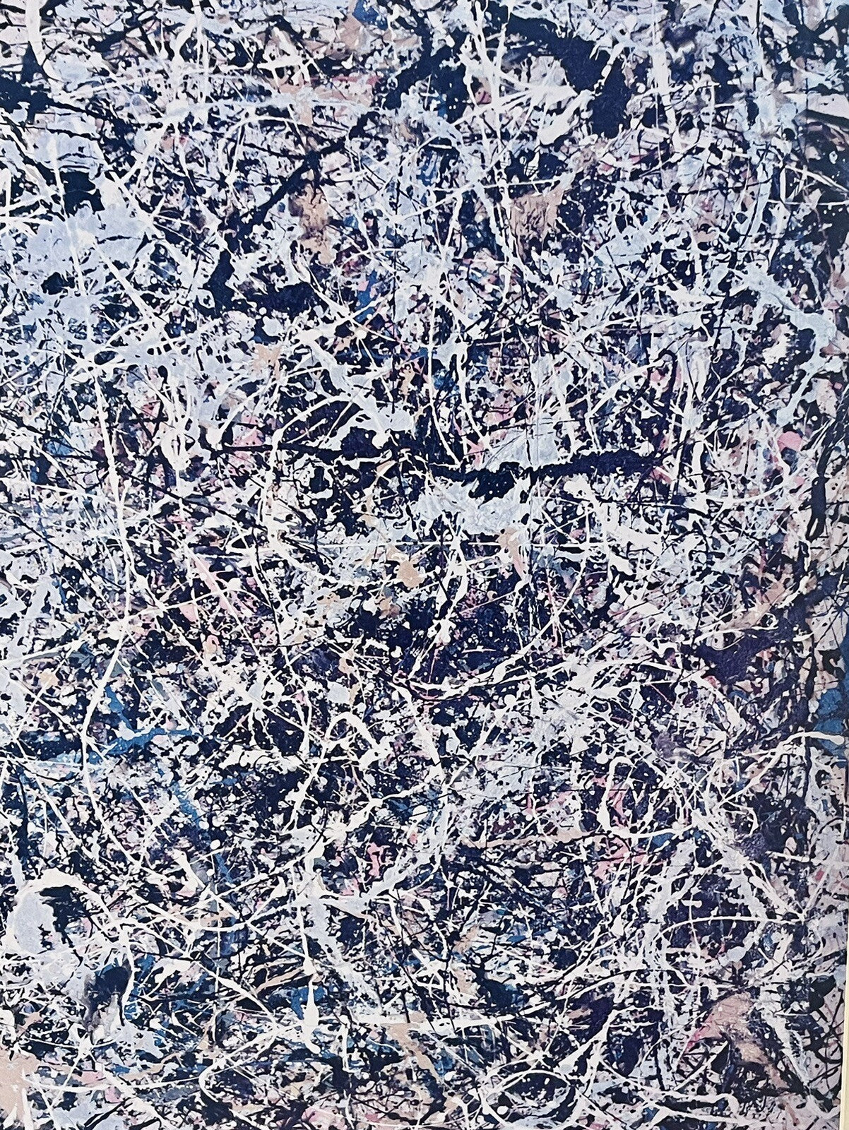 Orig Vintage Jackson Pollock MOCA LA Museum Exhibition Poster 1984 “Number One”3