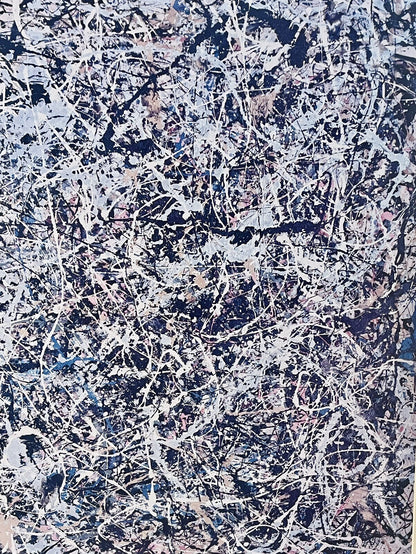 Orig Vintage Jackson Pollock MOCA LA Museum Exhibition Poster 1984 “Number One”3
