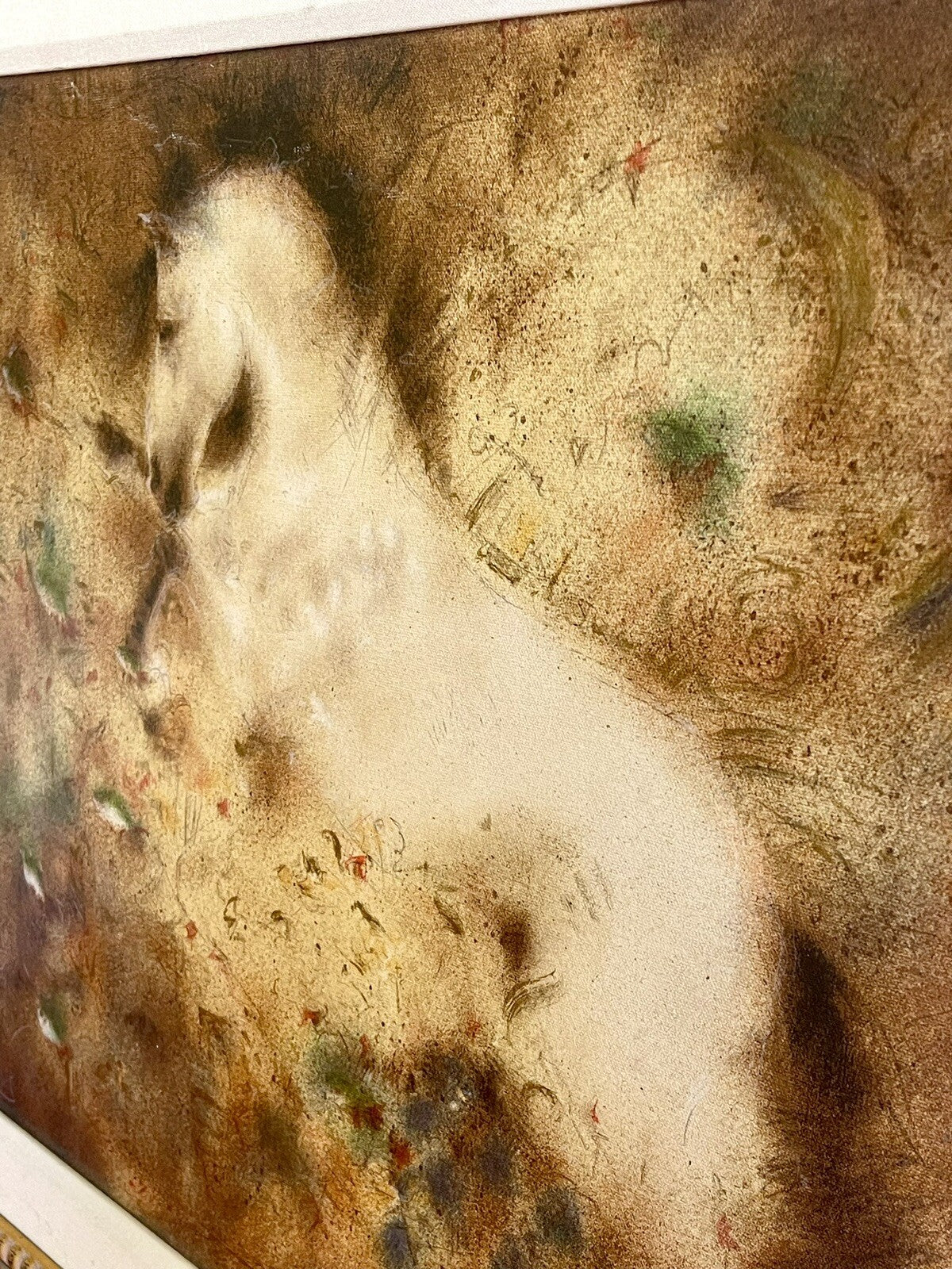 Janet Treby Dancing Spirit Abstract Horse Fine Art Canvas Giclee Ltd Ed 149/1504