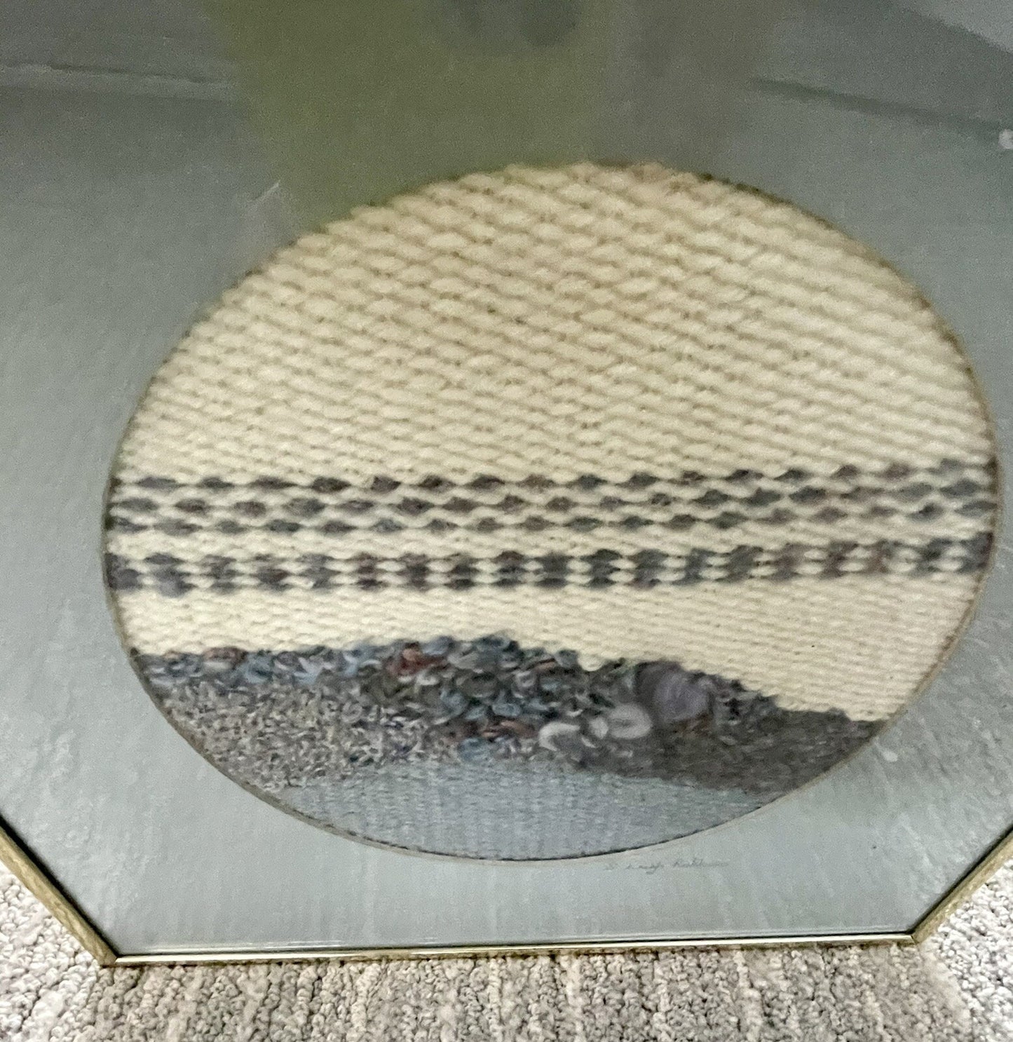 Sandra Leigh Robbins Textile Art Tapestry Pr 1970s 1980s Retro Abstract Weaving2