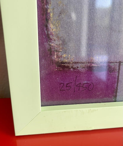Carolyn Schlam Abstract Postimpressionistic Art STILL LIFE Signed Numbered Litho3
