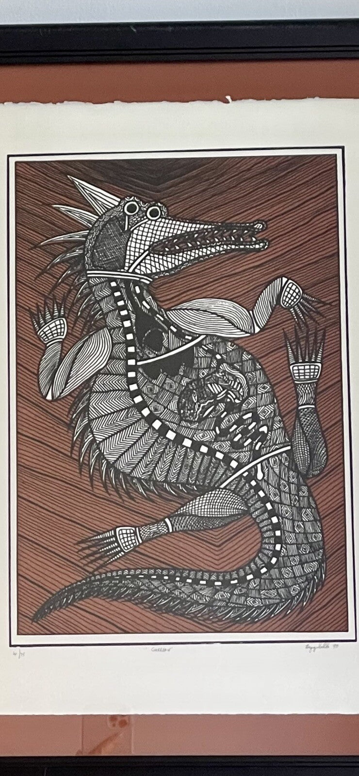 BIGGIBILLA Aboriginal Australia Indigenous Fine Art Diptych Print 1990 41/752